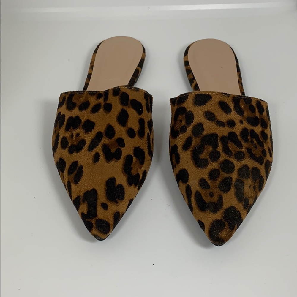 Black & Brown Leopard Cecilia Mule - Wild Diva 7.5